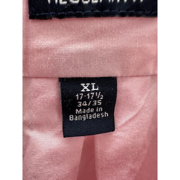 Architect Mens Shirt Size XL Pink Regular Fit Long Sleeve Button Up Collared - Picture 6 of 11